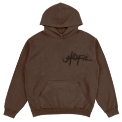 Alternative view of TOPIA HOODIE A2 – BROWN