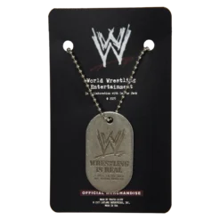 CJ X WWE DOG TAG