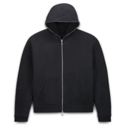 MJ TS FZ HOODIE – BLACK