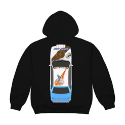 Alternative view of TRAVIS SCOTT JACKBOYS VEHICLE HOODIE BLACK