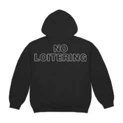 Alternative view of TRAVIS SCOTT NO LOITERING HOODIE BLACK