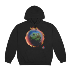 TRAVIS SCOTT THE SCOTTS WORLD HOODIE BLACK