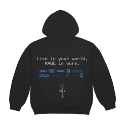 Alternative view of TRAVIS SCOTT THE SCOTTS WORLD HOODIE BLACK