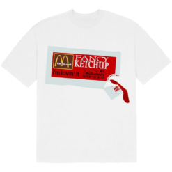 Alternative view of TRAVIS SCOTT X CPFM 4 CJ KETCHUP T-SHIRT WHITE