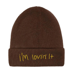 Alternative view of TRAVIS SCOTT X MCDONALD’S CJ ARCHES BEANIE BROWN
